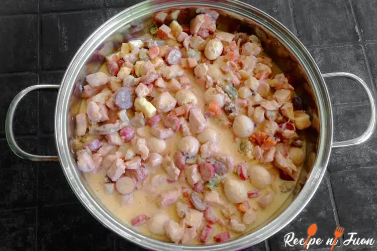 Khoho ea Pastel Recipe