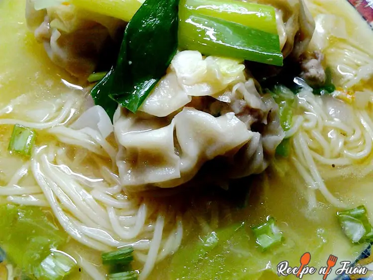 Pancit Molo Oppskrift (Molo Suppe)