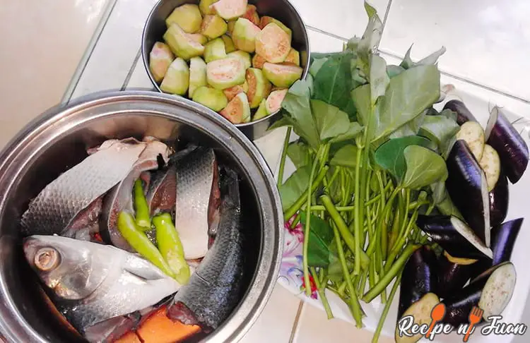 Sinigang na Bangus in Bayabas Ricetta