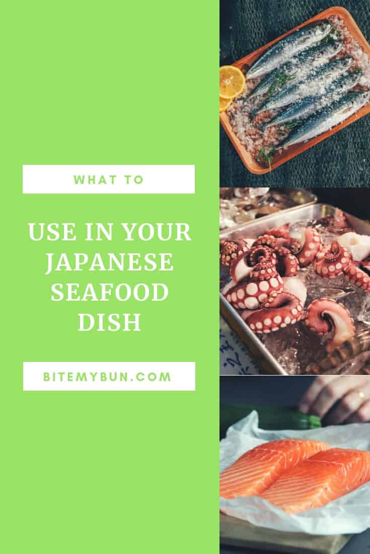 What to use in your Japanese seafood dish