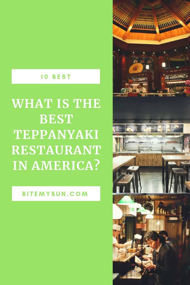 meilleur restaurant teppanyaki en amérique
