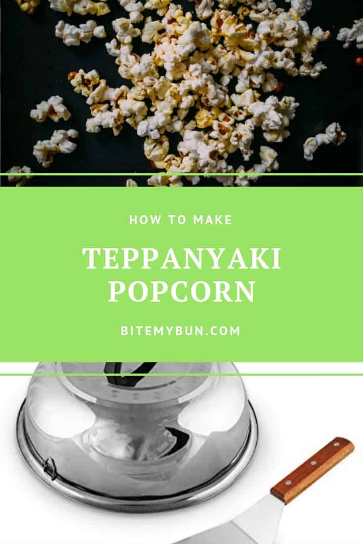 Cómo hacer palomitas de maíz teppanyaki