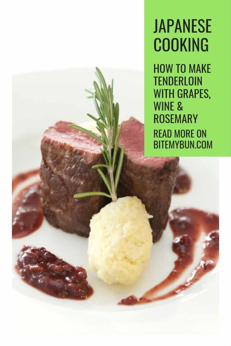 How to make pork tenderloin with grapes wine and rosemary