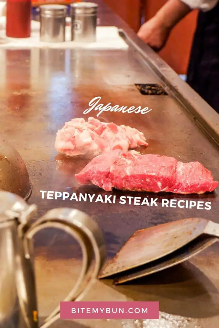 Recetas japonesas de bistec teppanyaki