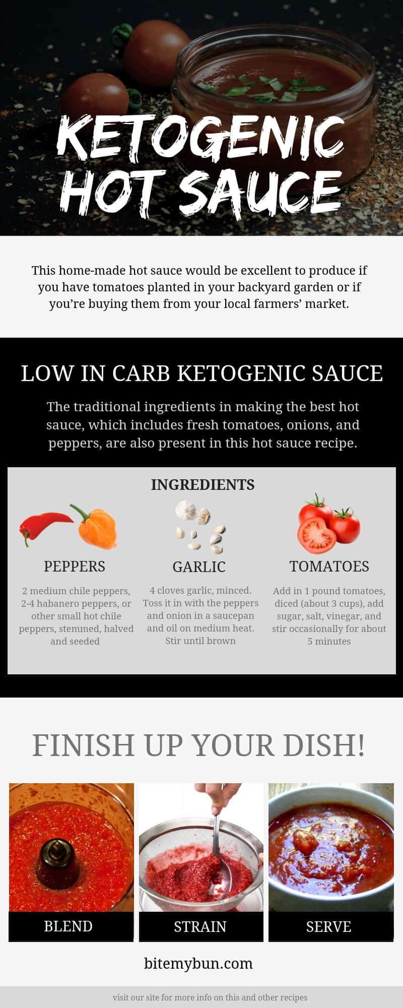 Ketogenic asian hot sauce recipe