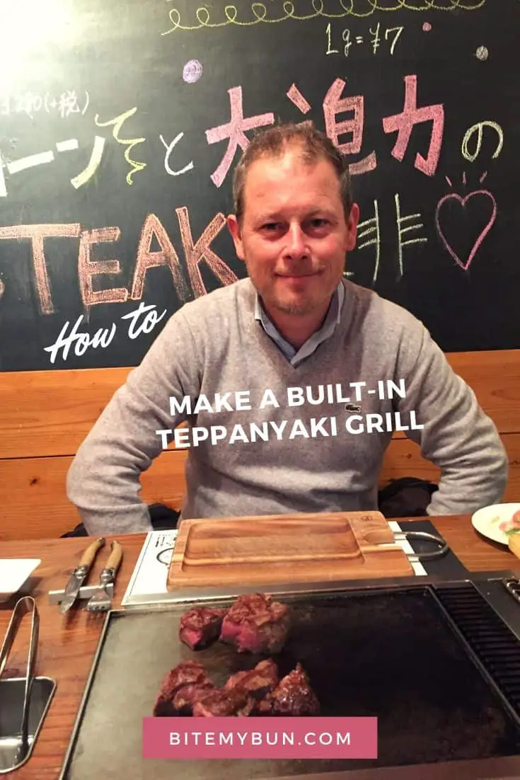 How to make a built-in teppanyaki grill