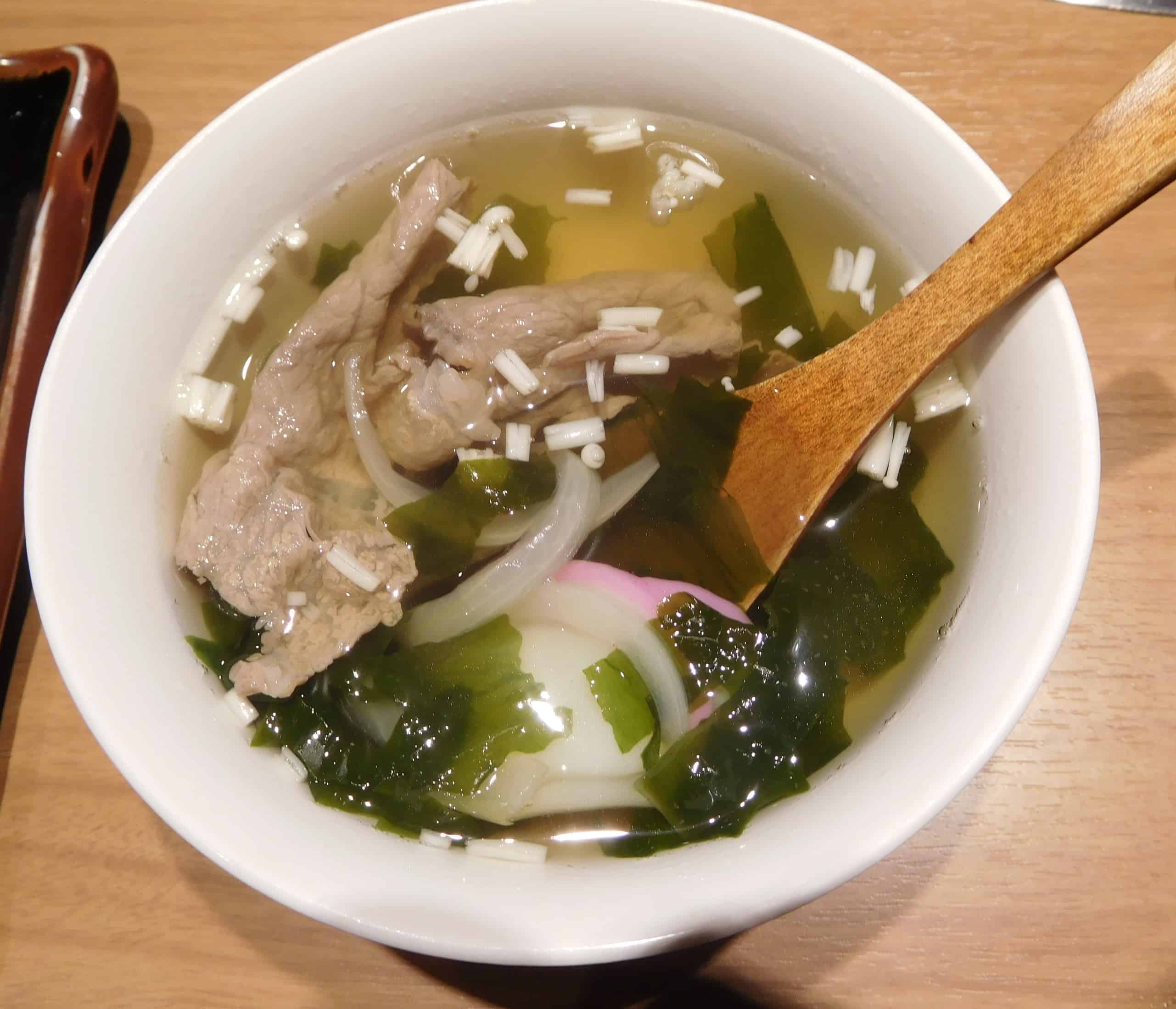 sopa de caldo dashi