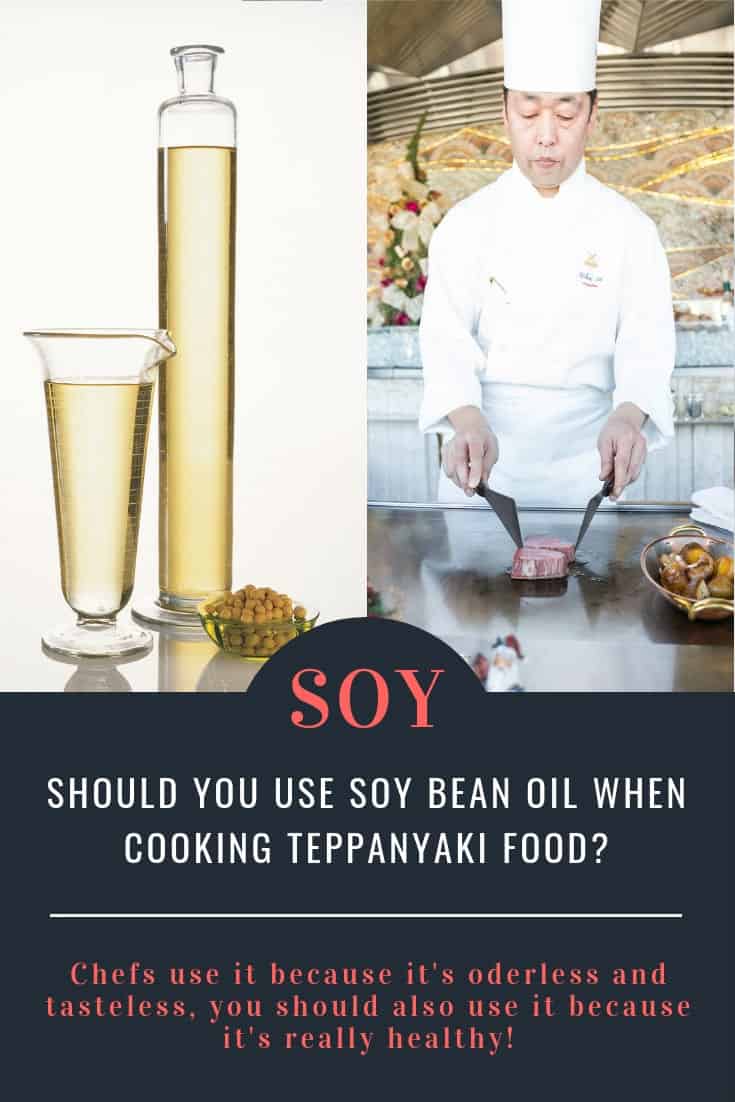 Soy bean oil is tasteless and also very healthy