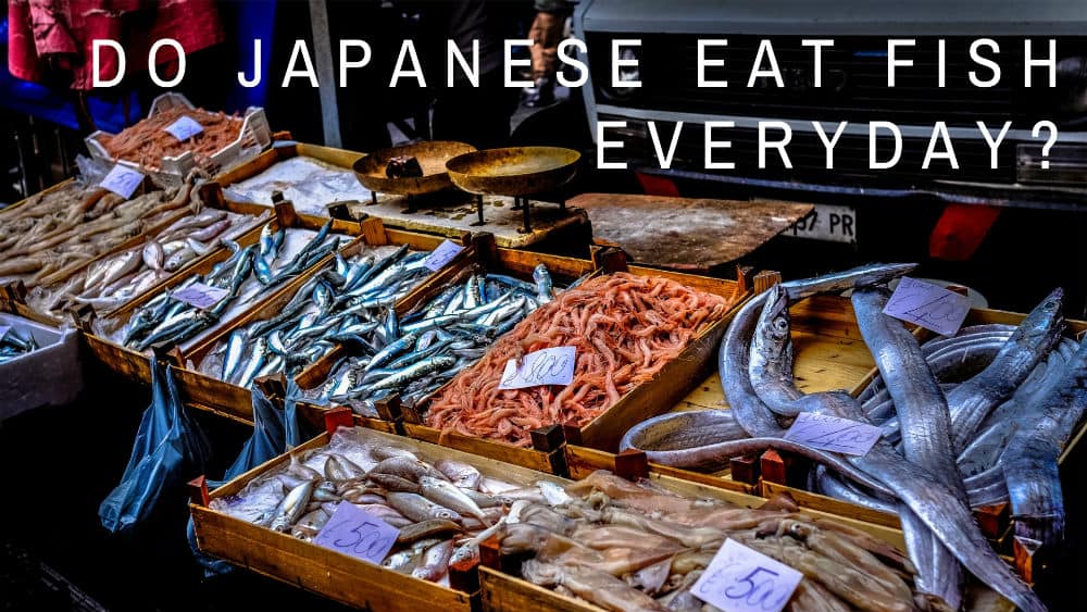 Fiskmarknad - äter japaner fisk varje dag
