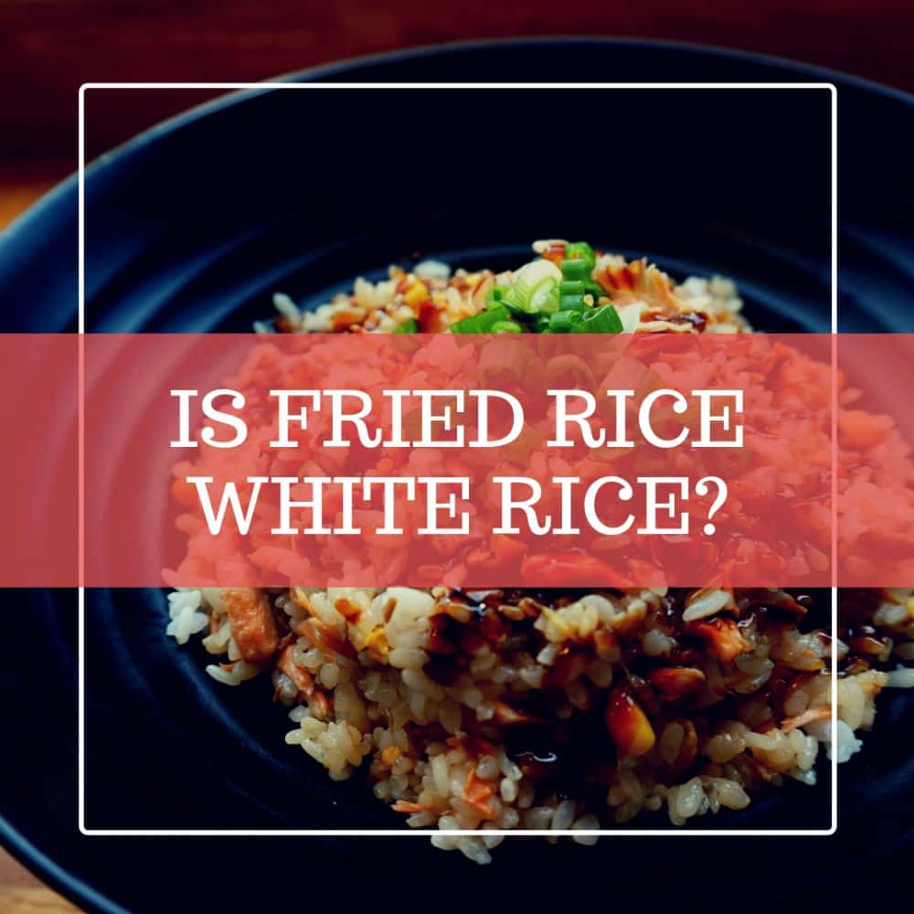 É arroz frito arroz branco