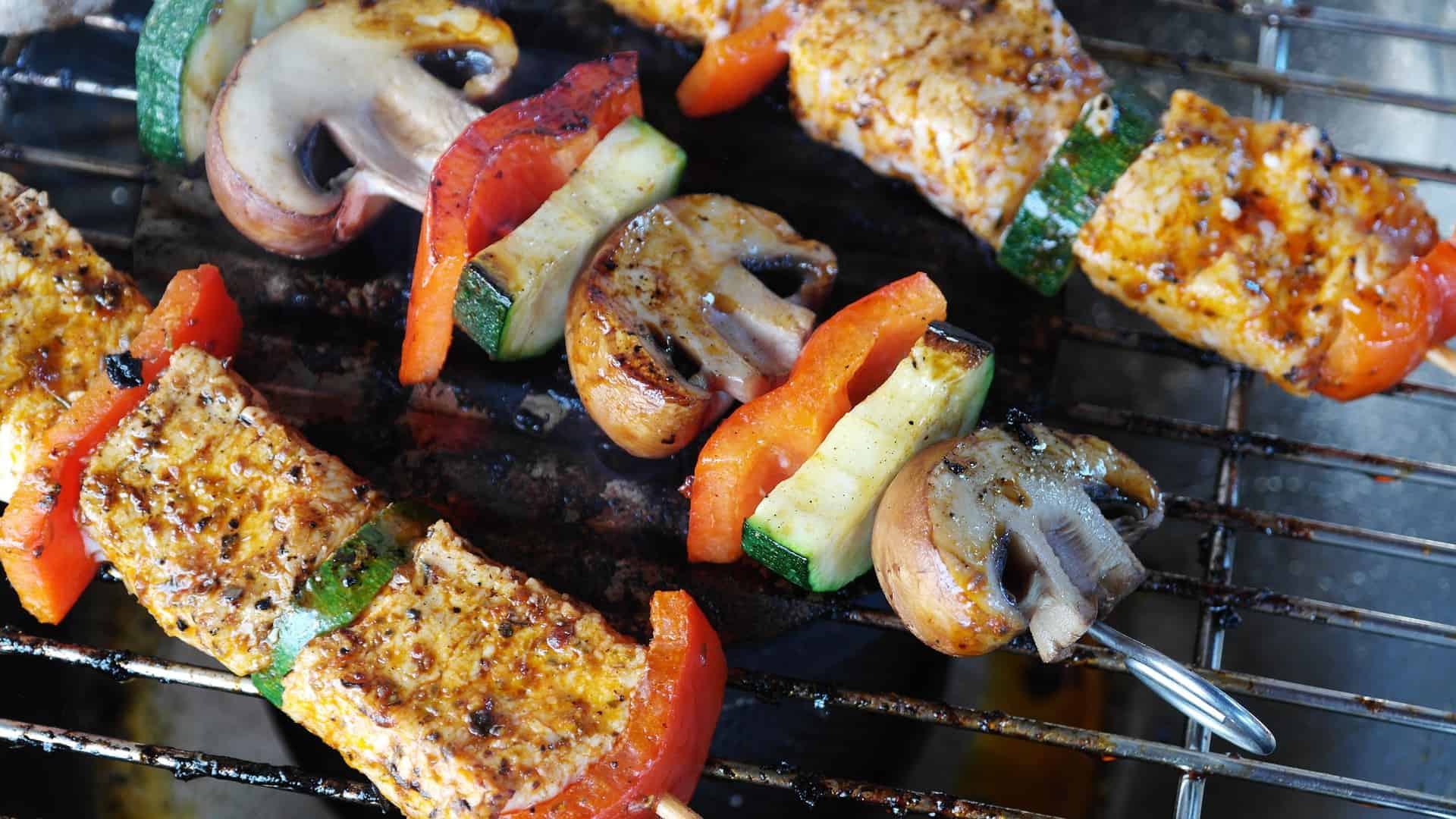 ħaxix grilled skewered