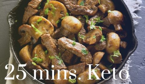 Recept voor 25 minuten keto roerbak rundvlees