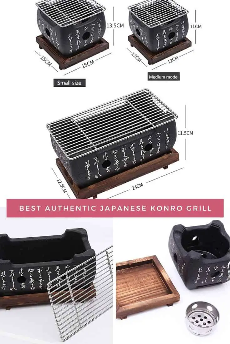 Melhor konro grill japonês autêntico, o Lovt