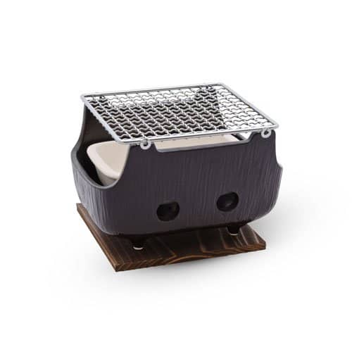 Black konro grill mini set tabletop king