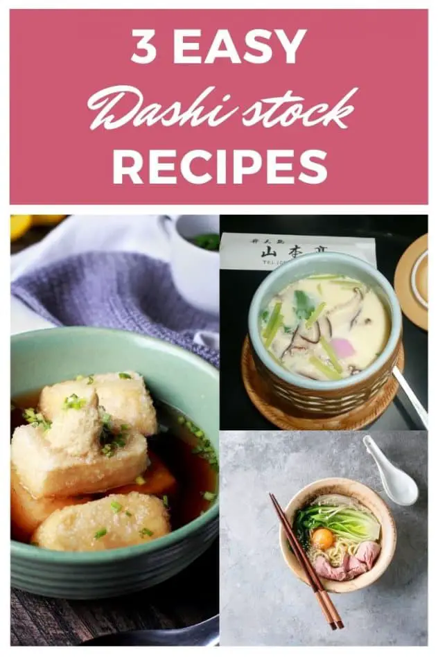 3 easy recipes using Dashi Stock | steps to make at it home
