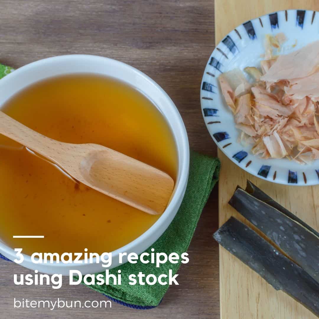 3 recipes using dashi stock