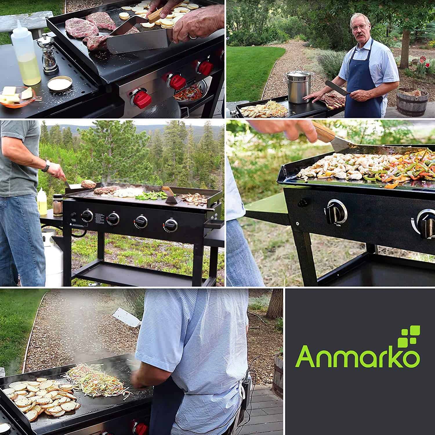 Anmarko Professional Griddle -lastasetti