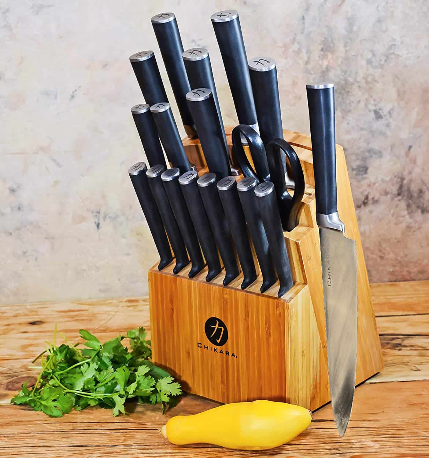 Chikara Japanese Teppanyaki knife set