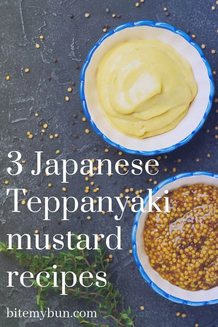 Reasabaidhean mustaird teppanyaki Iapanach