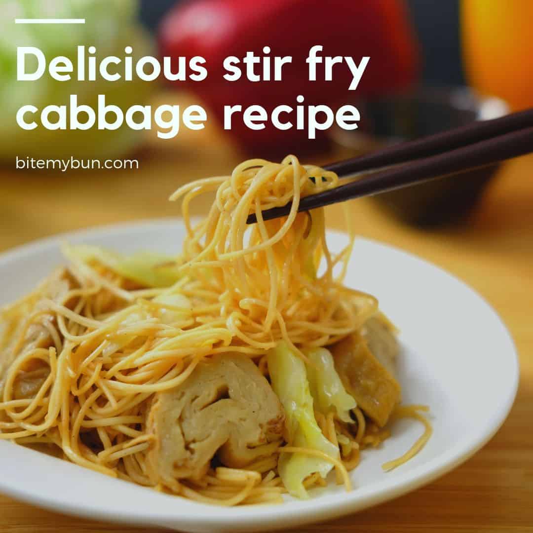 Stir fry cabbage recipe