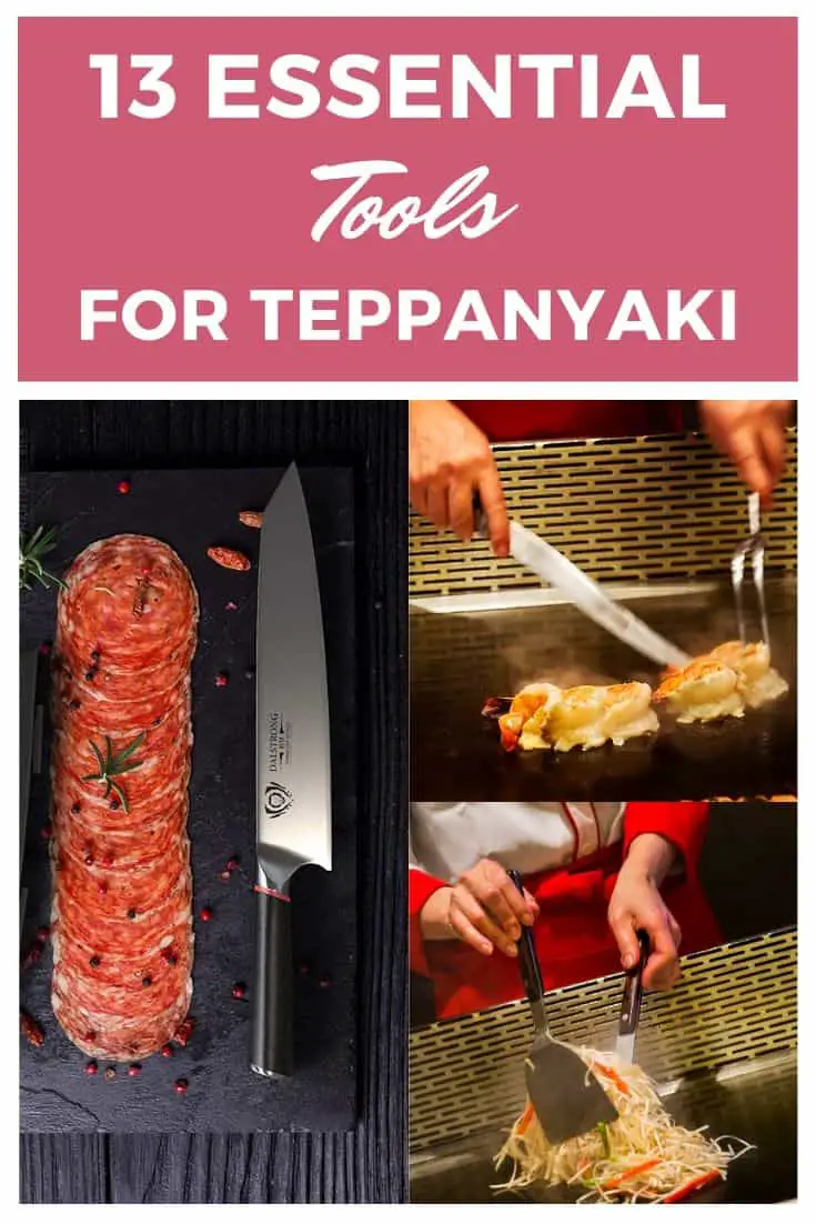 13 essential tools for teppanyaki