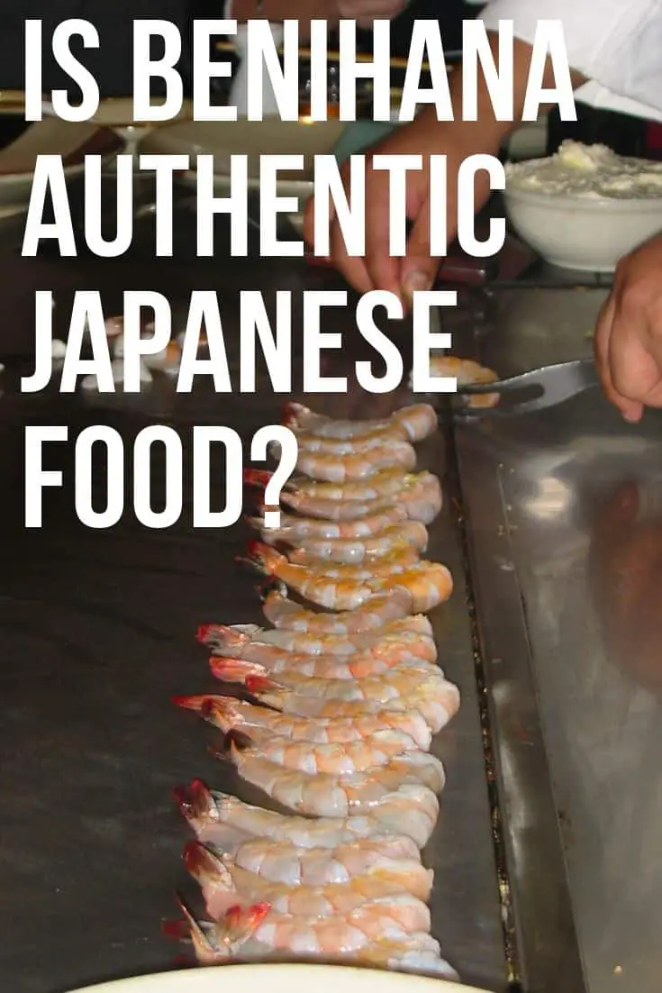 ¿Es Benihana auténtica comida japonesa?