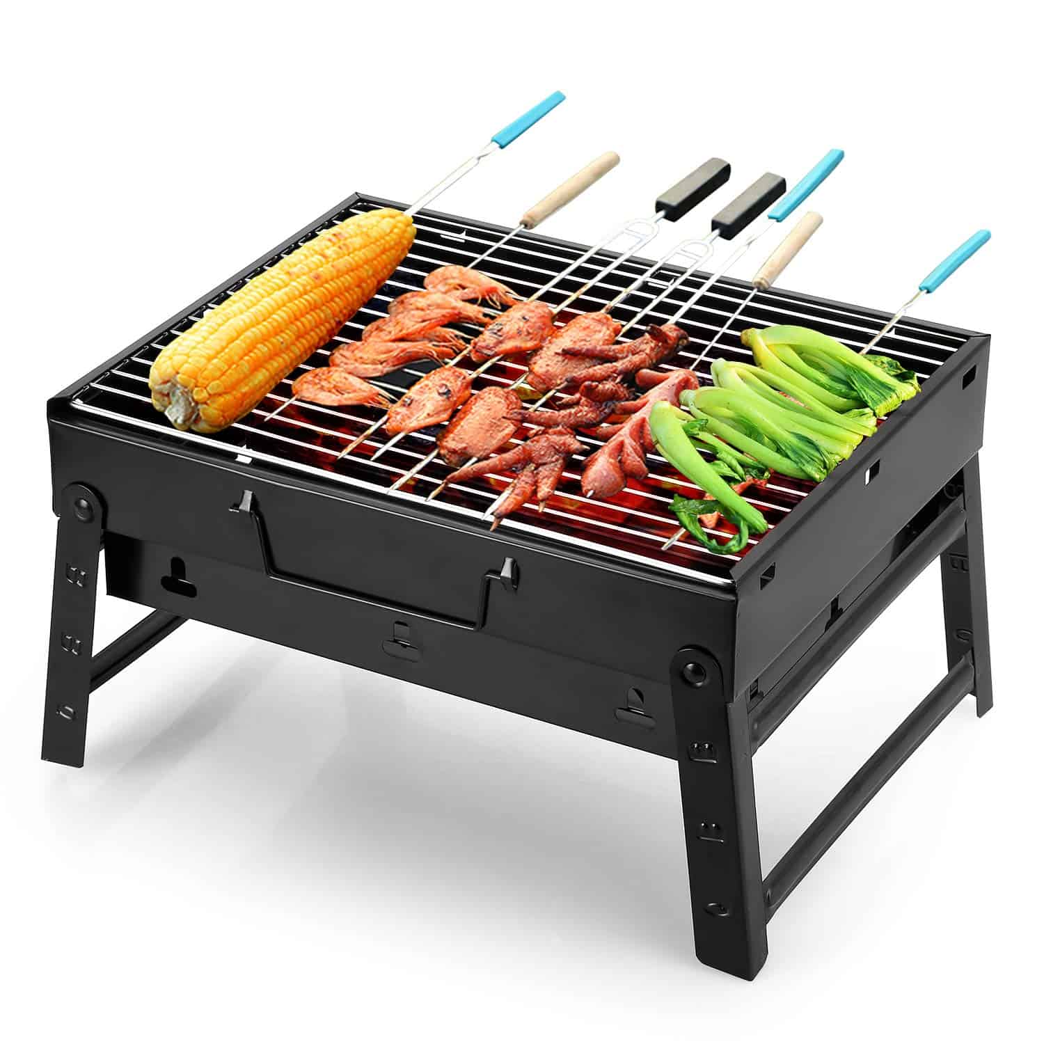 Uten portable lightweight charcoal grill for binchotan