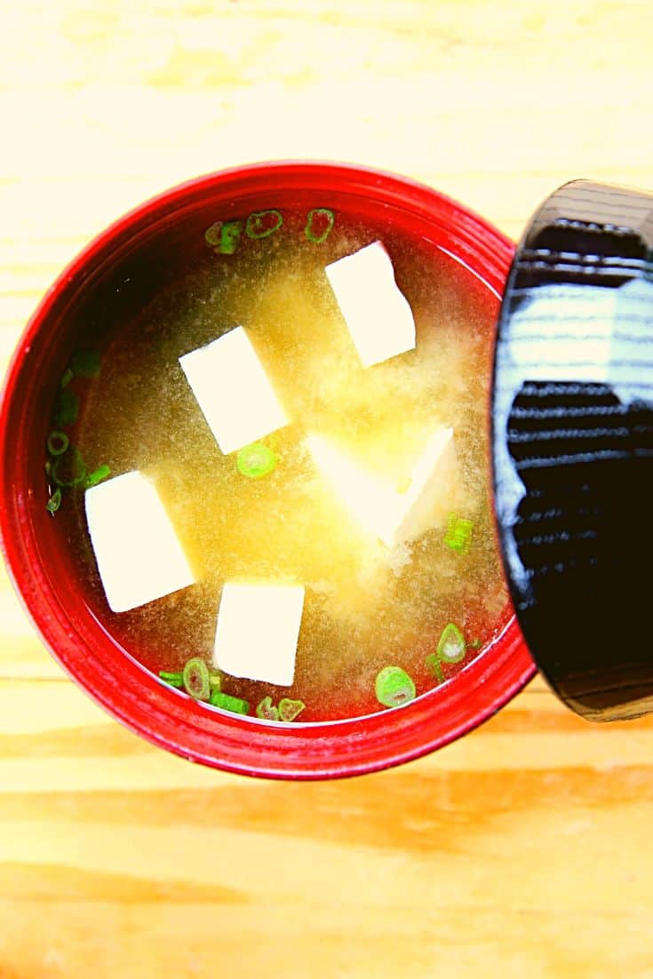Sopa de miso japonesa