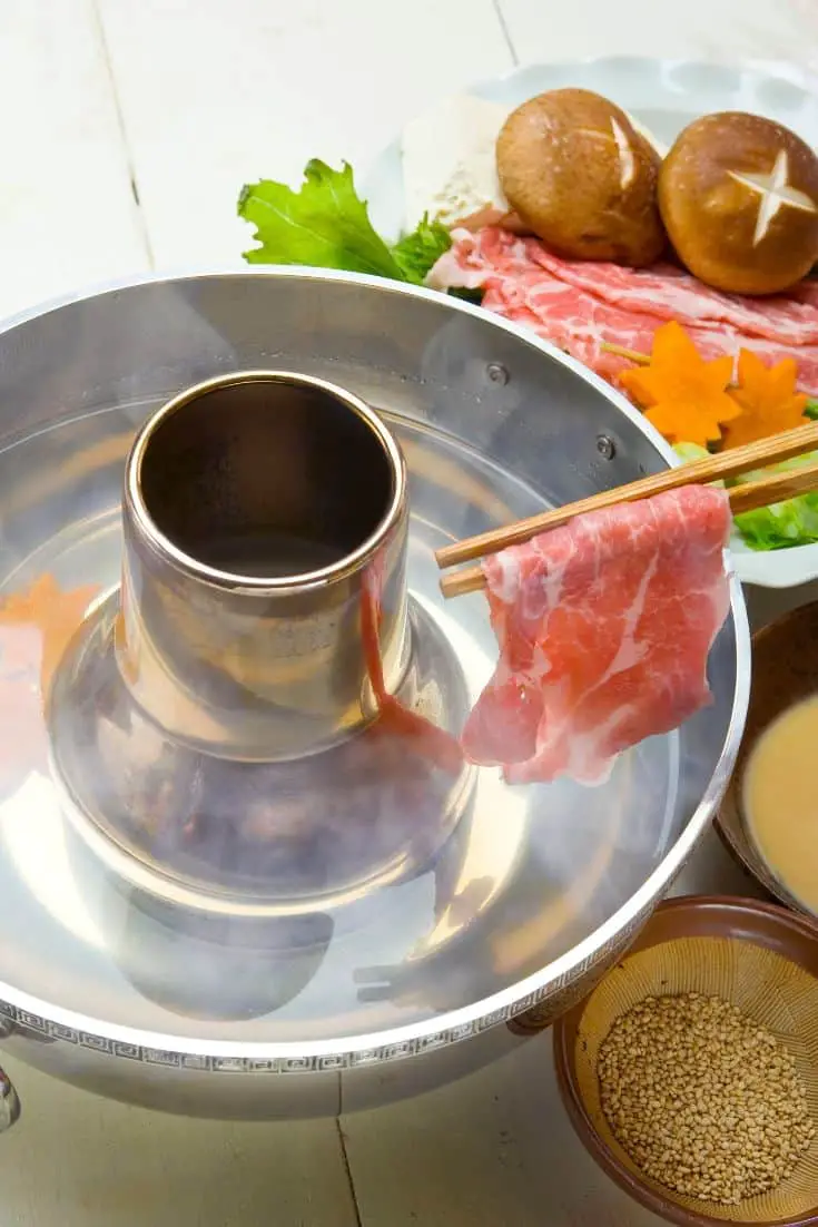 Shabu shabu japonés