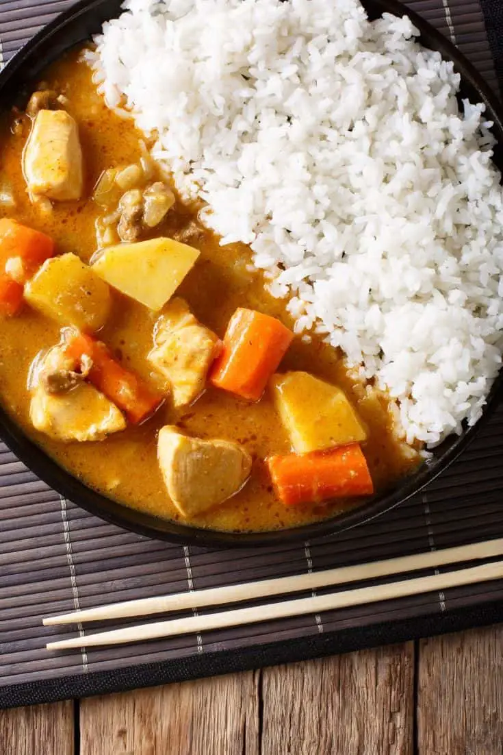 Kare-Raisu arroz com curry japonês