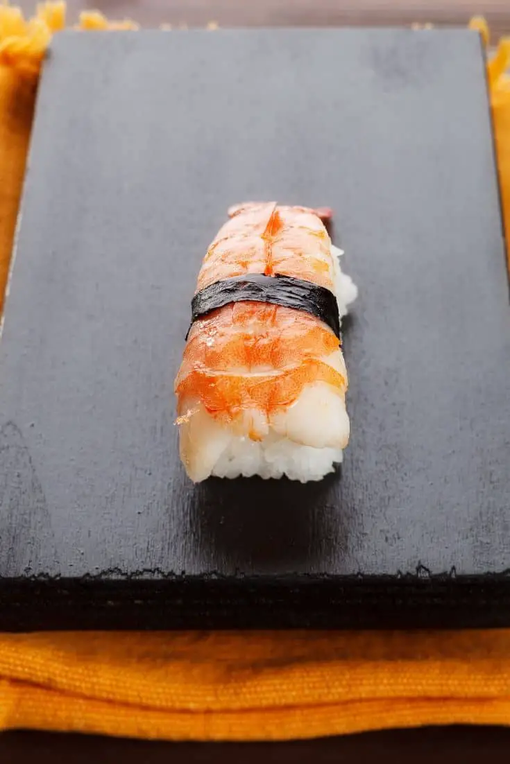 Nigirizushi is een van de sushi-soorten