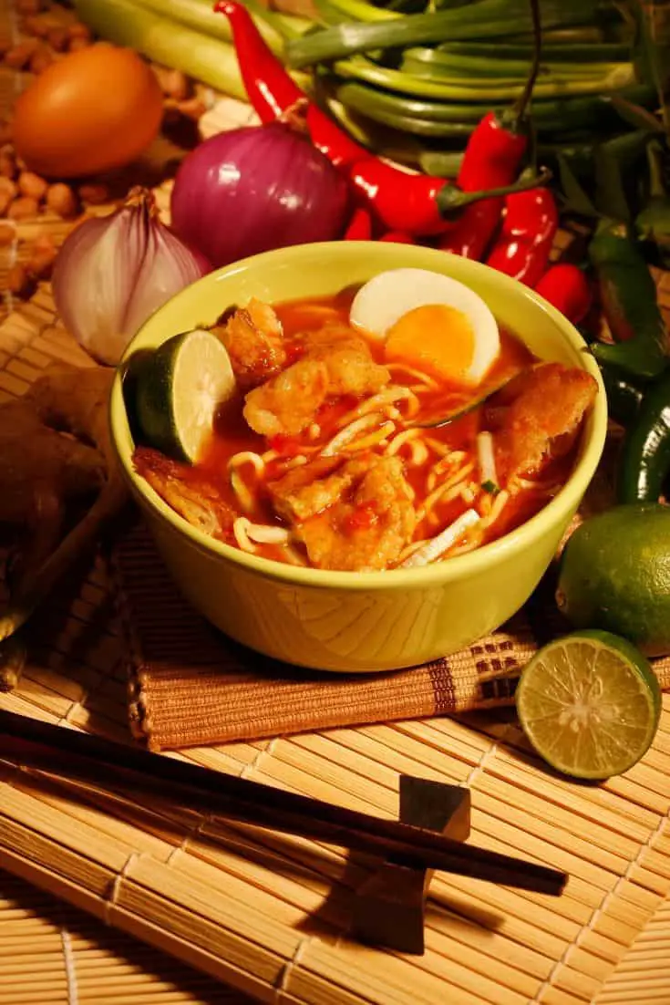 Ramen au curry japonais