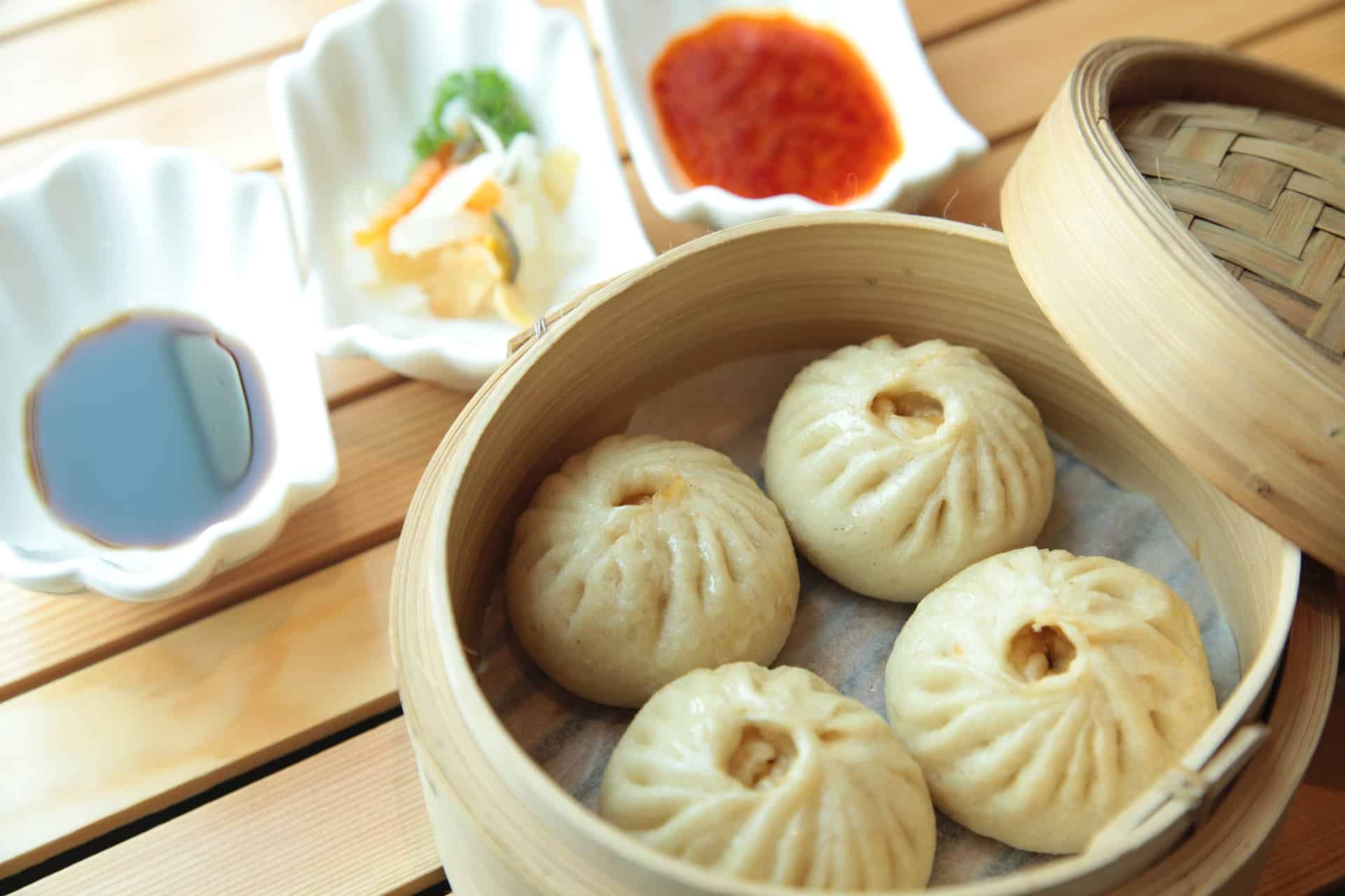 일본식 치킨 만두