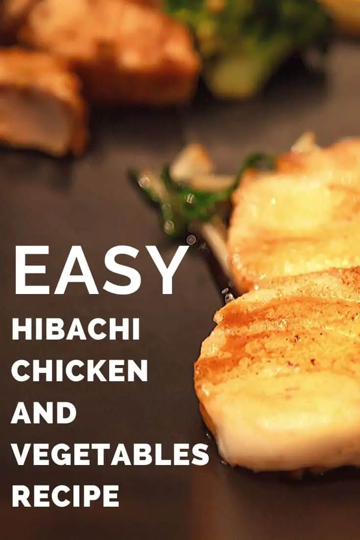 K'hope e bonolo ea hibachi ea likhoho le meroho