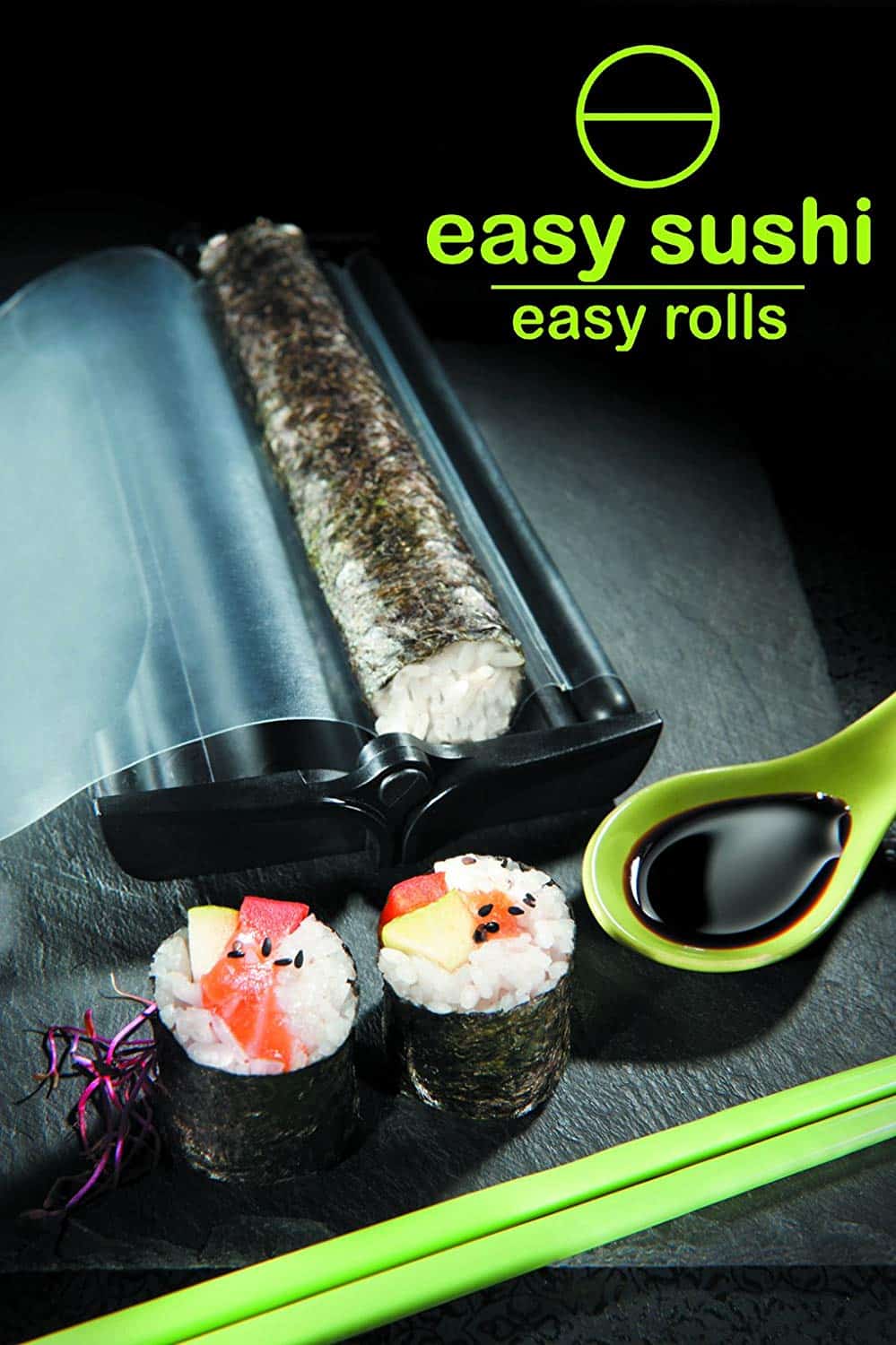 Sushi Making Kit Original Sushi Maker Deluxe,DIY Sushi Set Easy and Fun Sushi Rolls