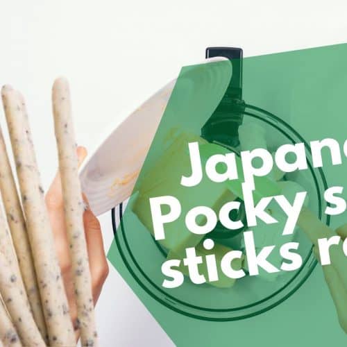 Rysáit ffyn byrbryd Pocky Japaneaidd