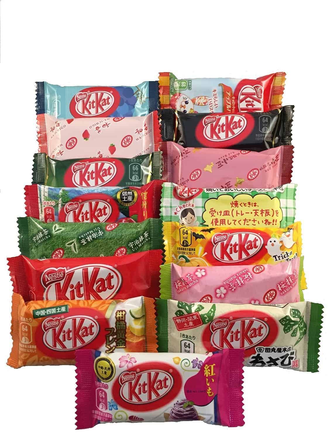 Sabores de kitkat japoneses
