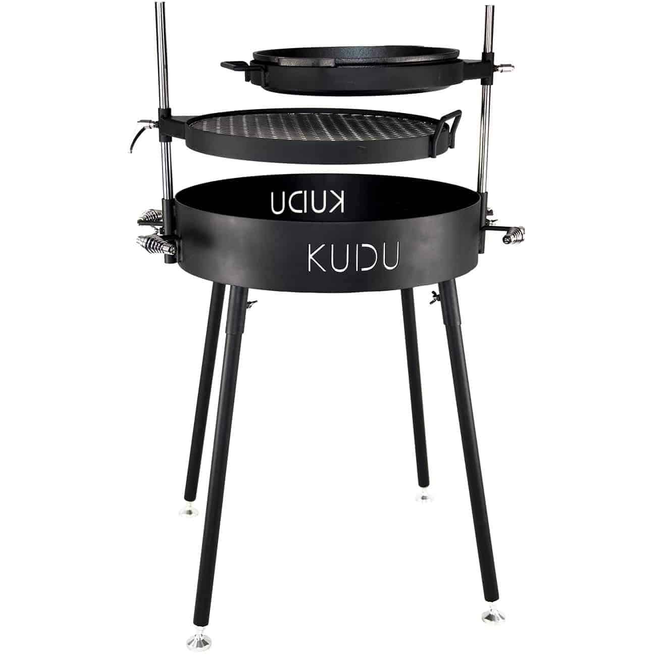 Kudu open fire dual layer grill system