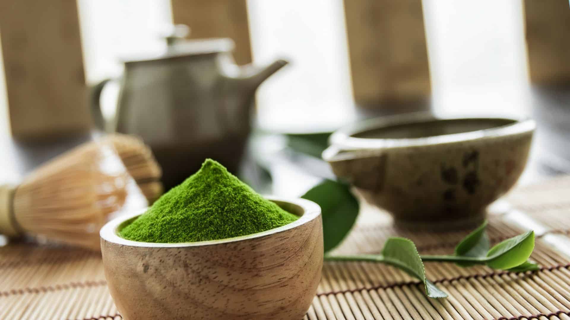 Pó de matcha