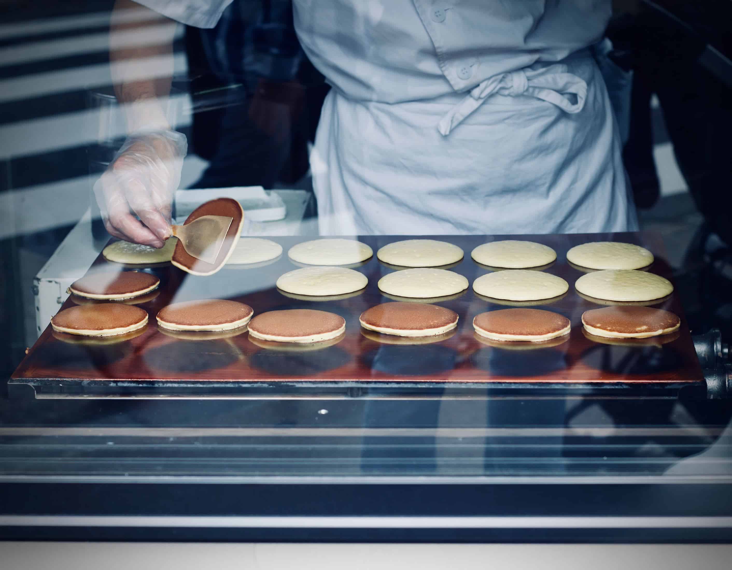 dorayaki em um mercado