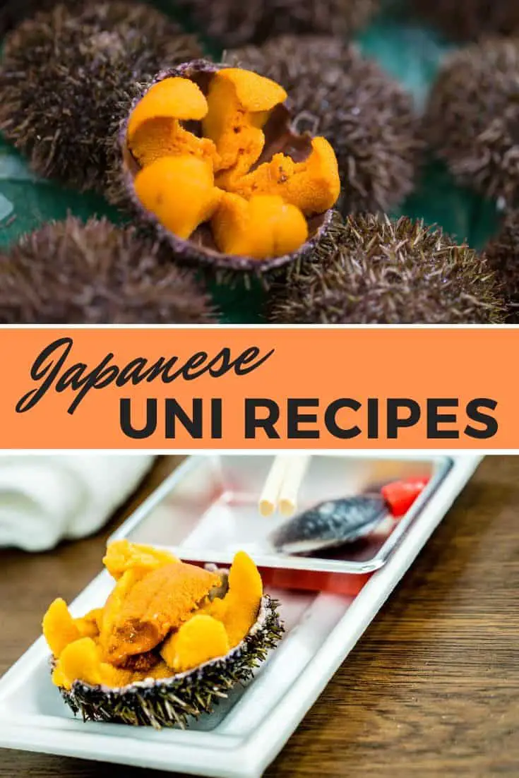 Japanese Uni recipes
