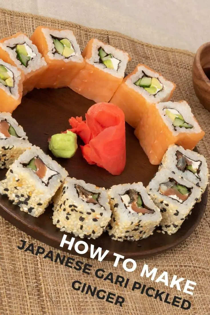 Comment faire du gingembre mariné au gari japonais