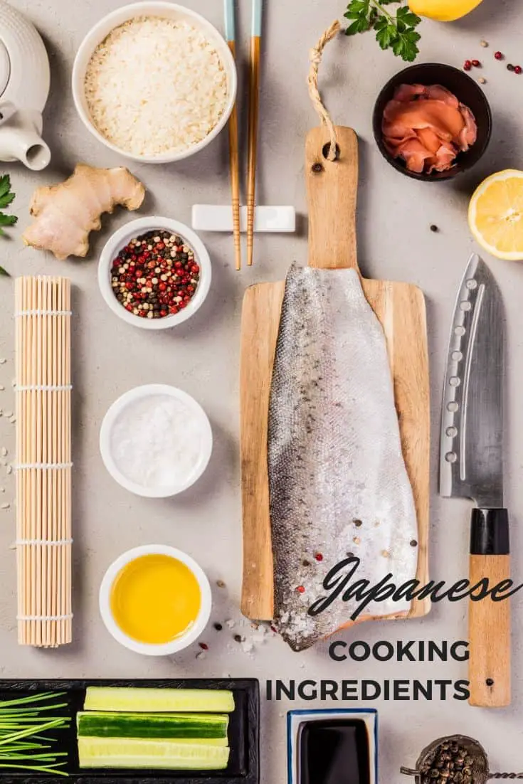 Most popular Japanese cooking ingredients