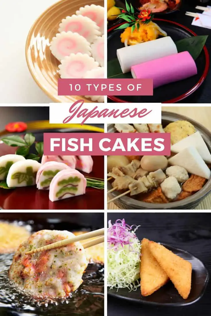 10 tipos de bolinhos de peixe japoneses