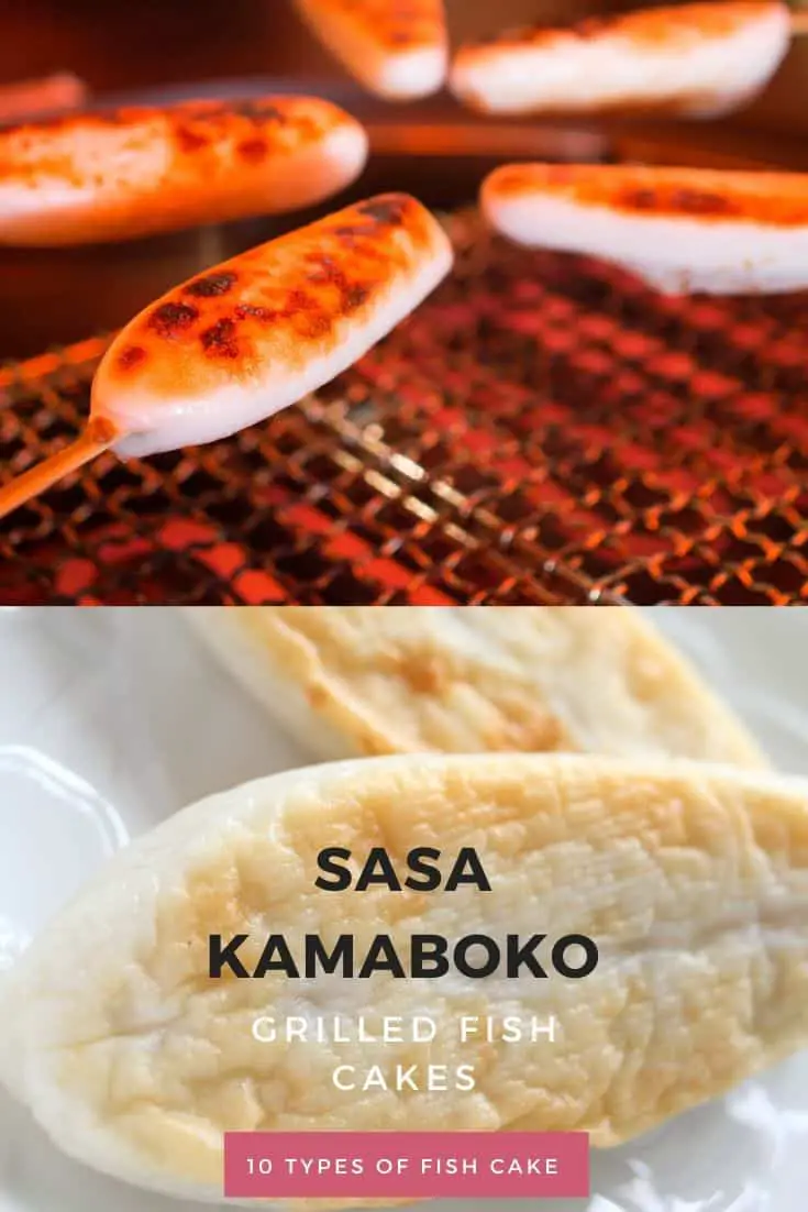 Sasa kamaboko grillade fiskkakor