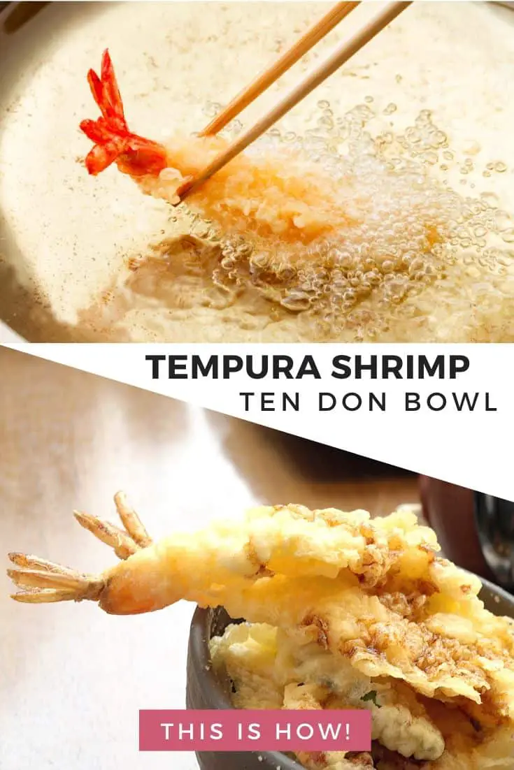 Tempura shrimp Ten Don bobhla