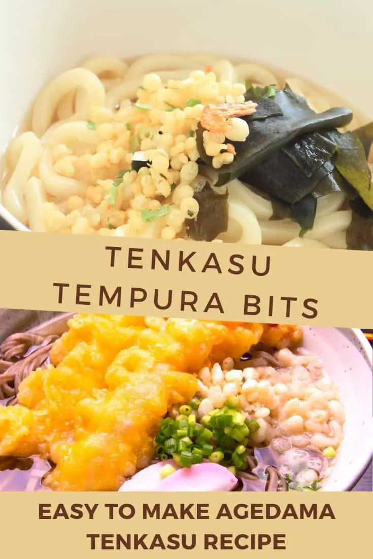 Easy to make agedama tenkasu recipe