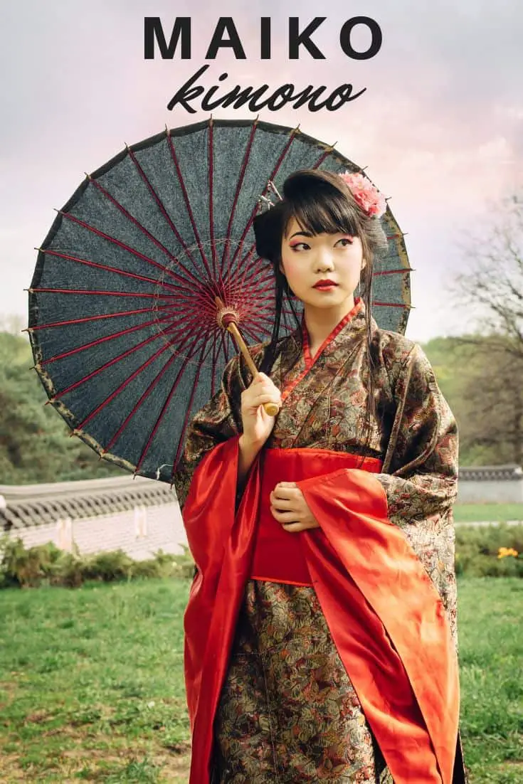 Maiko-kimono