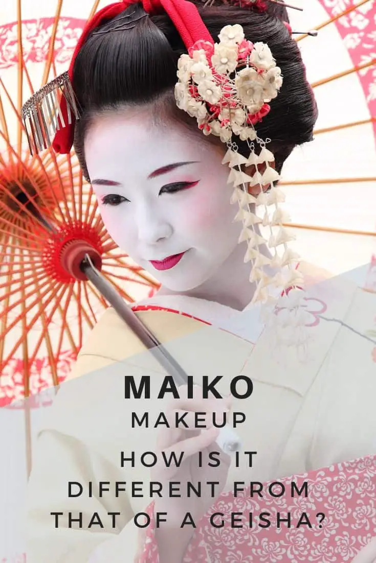 Maiko makeup