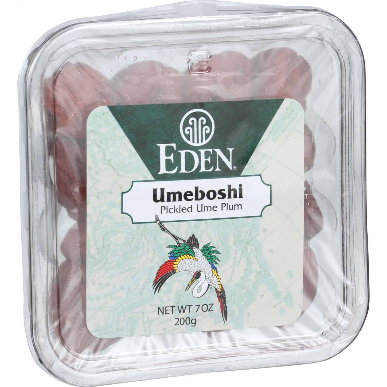 Eden Foods Umeboshi - Plumaichean Ume picilte